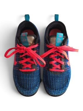 2019 Nike Air VaporMax Flyknit 3 'Blue Fury' Youth Size 5.5Y (Fits Women's 7)
